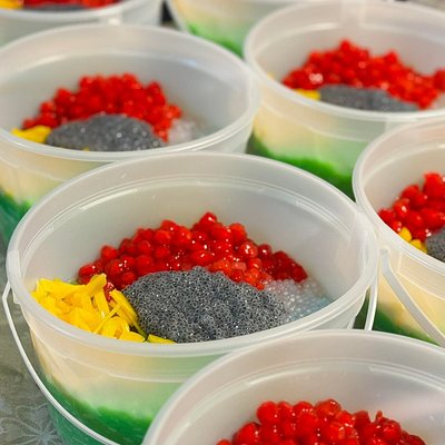 Jackfruit Sago With Red Rubies (Gallon Size)