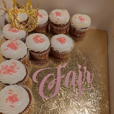 Letter/Number Cupcake Board Dz (12)