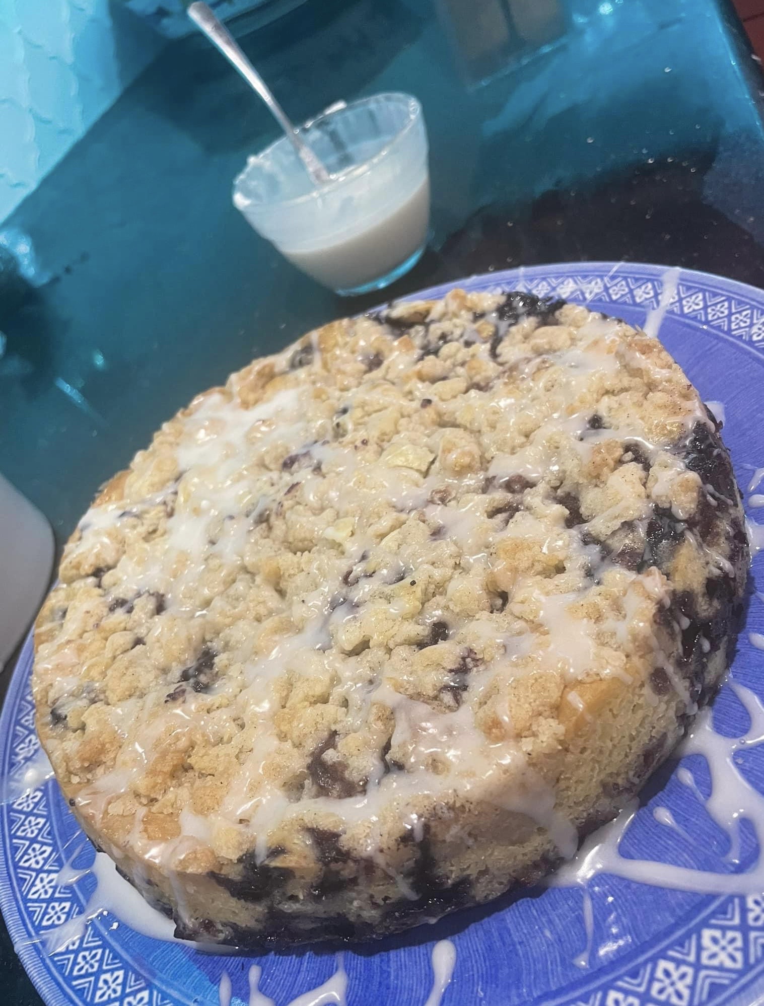 Blueberry Streusel Coffee Cake - Large