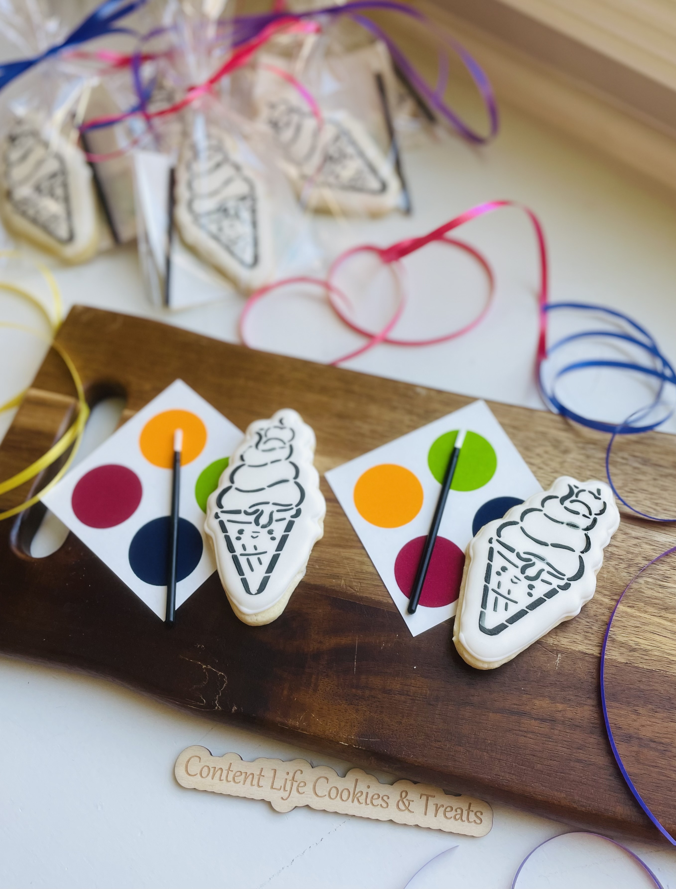 Paint Your own Cookie 