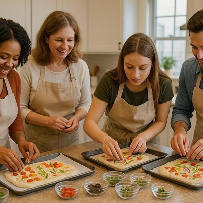 Special Event Focaccia Class For 8 People