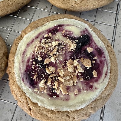 Blueberry Cheesecake Cookies