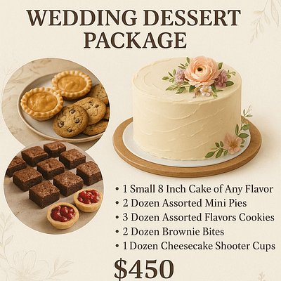 Wedding Dessert Package 