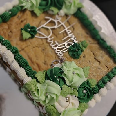 Chocolate Chip Cookie Cake