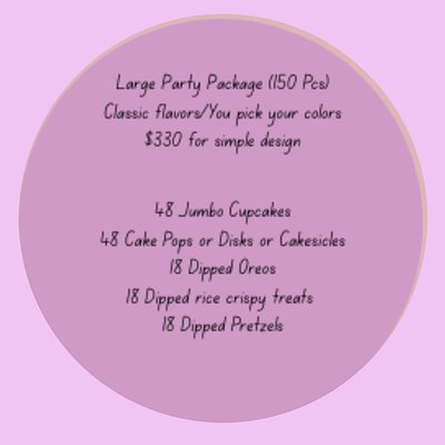 Large Party Package