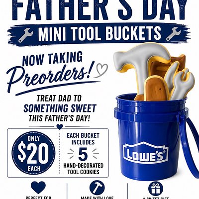 Mini Cookie Buckets