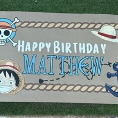 Hand Painted Banner (3x5) STANDARD