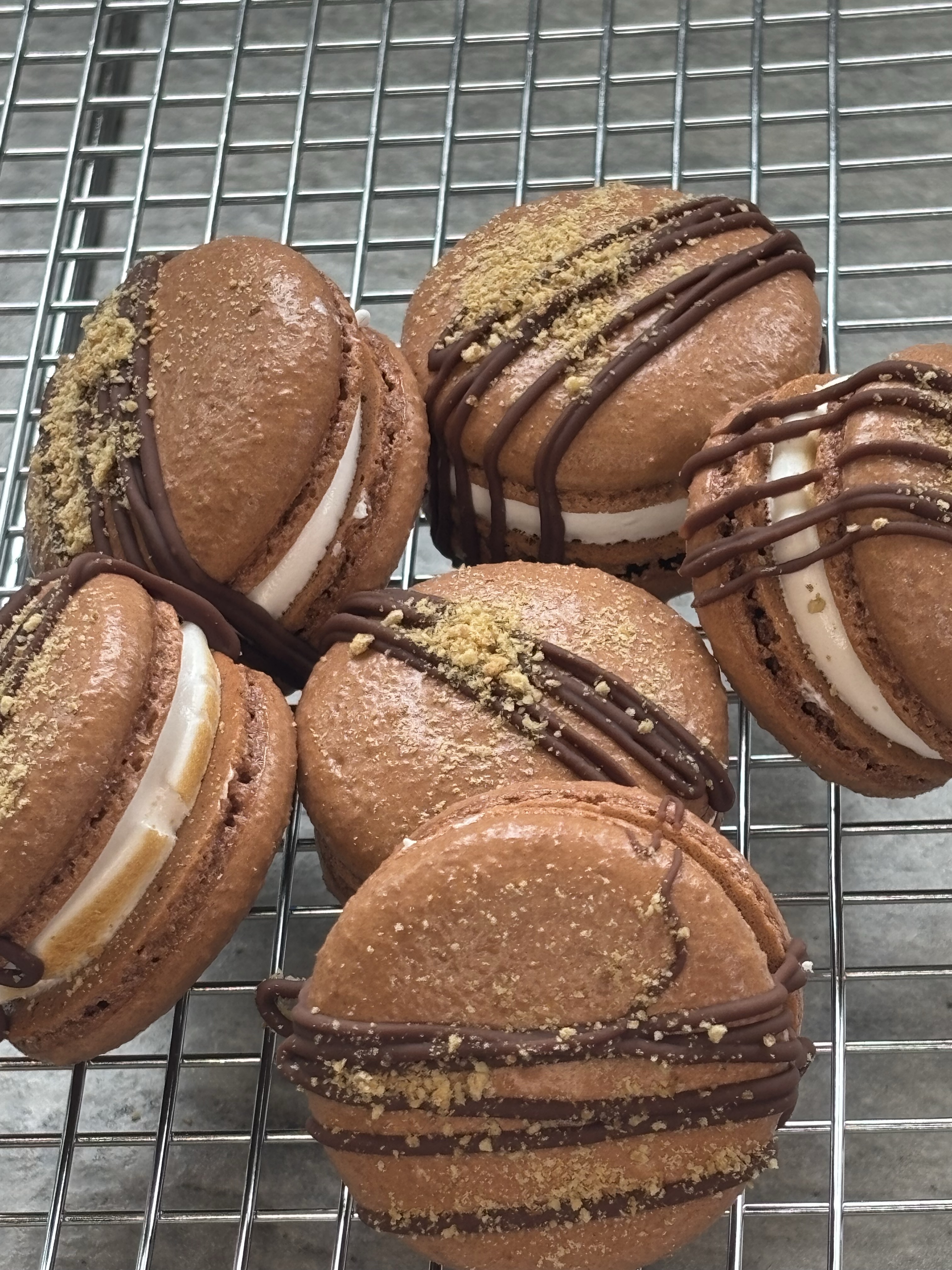 S’mores Macarons