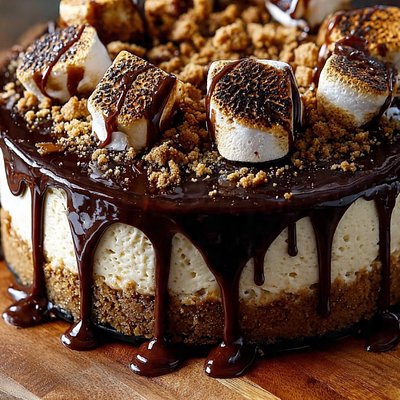 Chef Rick’s Blessed S’mores Dream Cheesecake