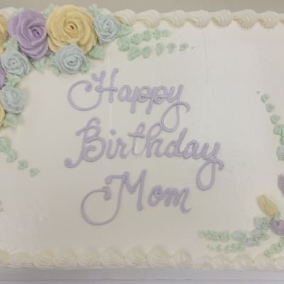 Quarter Sheet Cake (15-20 Servings)