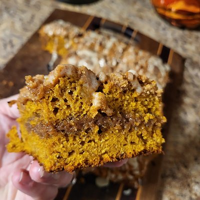 Single Piece - Pumpkin Streusel Cake 
