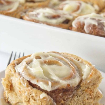 Sourdough Carrot Cake Cinnamon Rolls 4pack