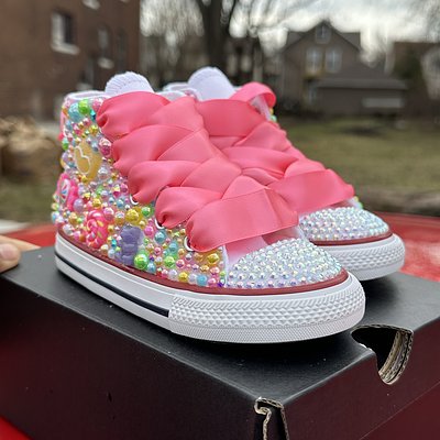 Blinged Out Converse🍭