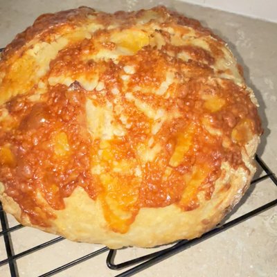 Cheddar Sourdough ( In The Bread & On Top)