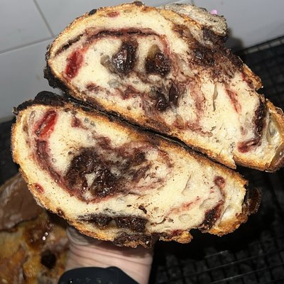 Strawberry Chocolate Chunk Sourdough 