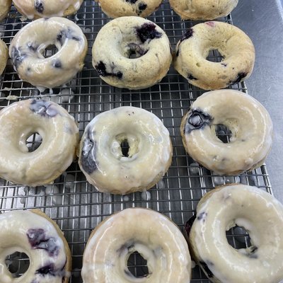Blueberry Donuts