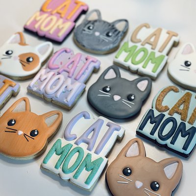 Cat Mom Cookies (x2)