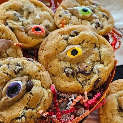 Monster Eye Cookies 
