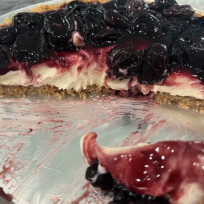 Cherry Cheesecake Pie