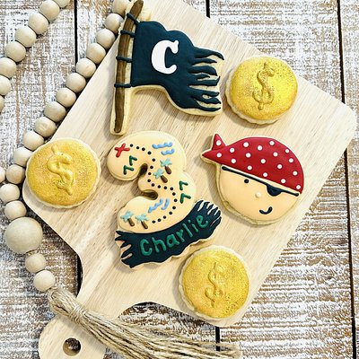 Pirate Theme Cookie Set