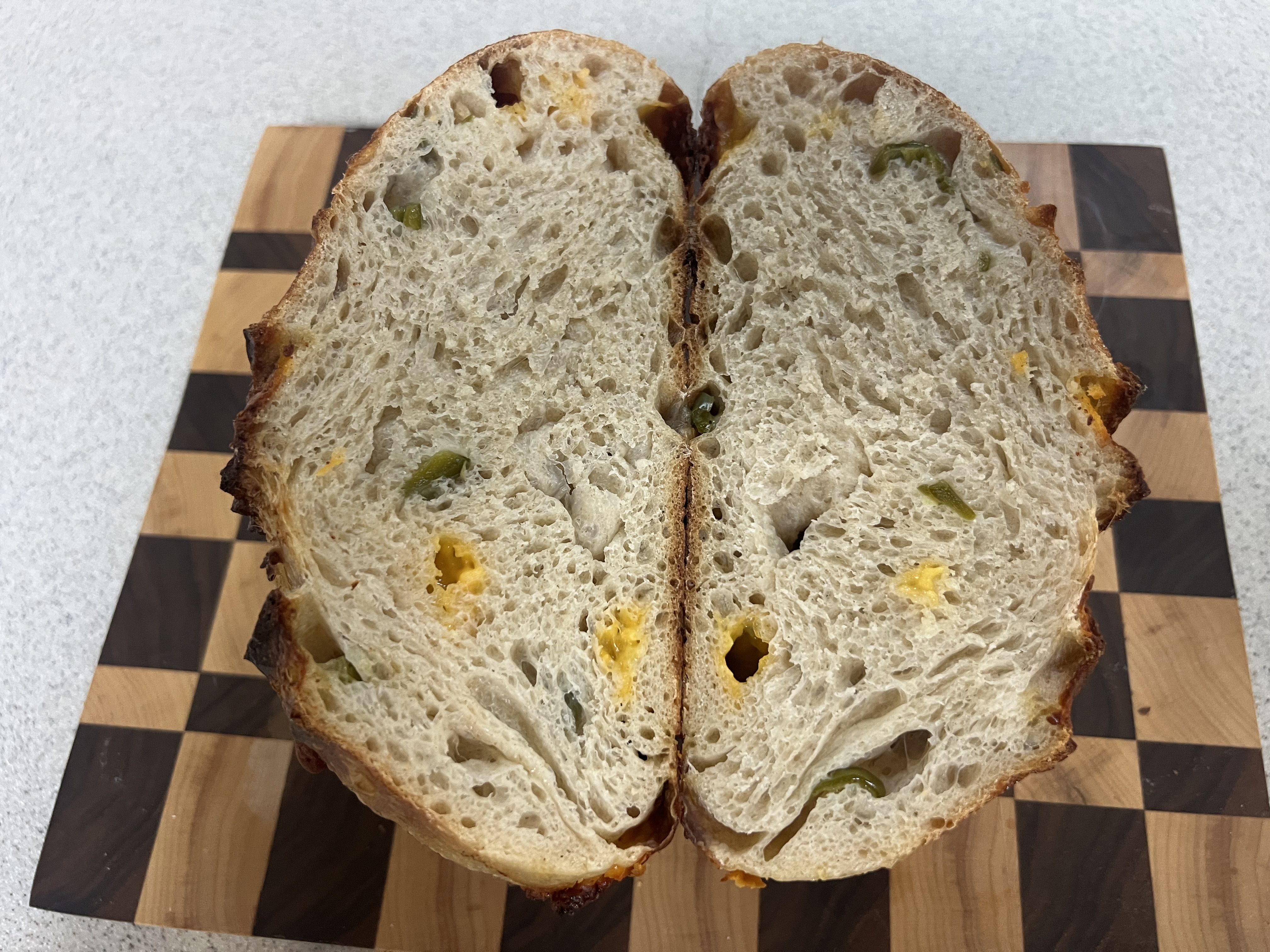 Rustic Sourdough Loaf With Inclusions