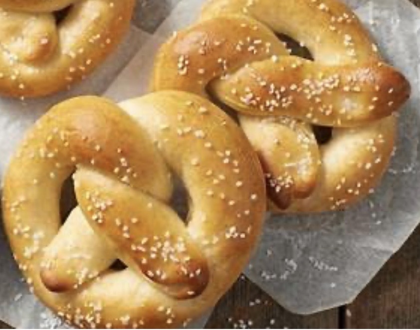 Sourdough pretzels / 6