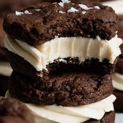 Brownie Cookie Sandwiches 