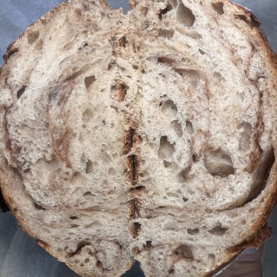 Cinnamon Roll Sourdough Loaf 