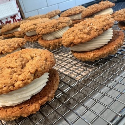 Homemade Oatmeal Cream Pies box of 2