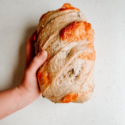 Jalapeño Cheddar Artisan Sourdough Bread