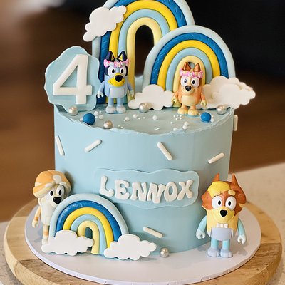 Bluey Cake