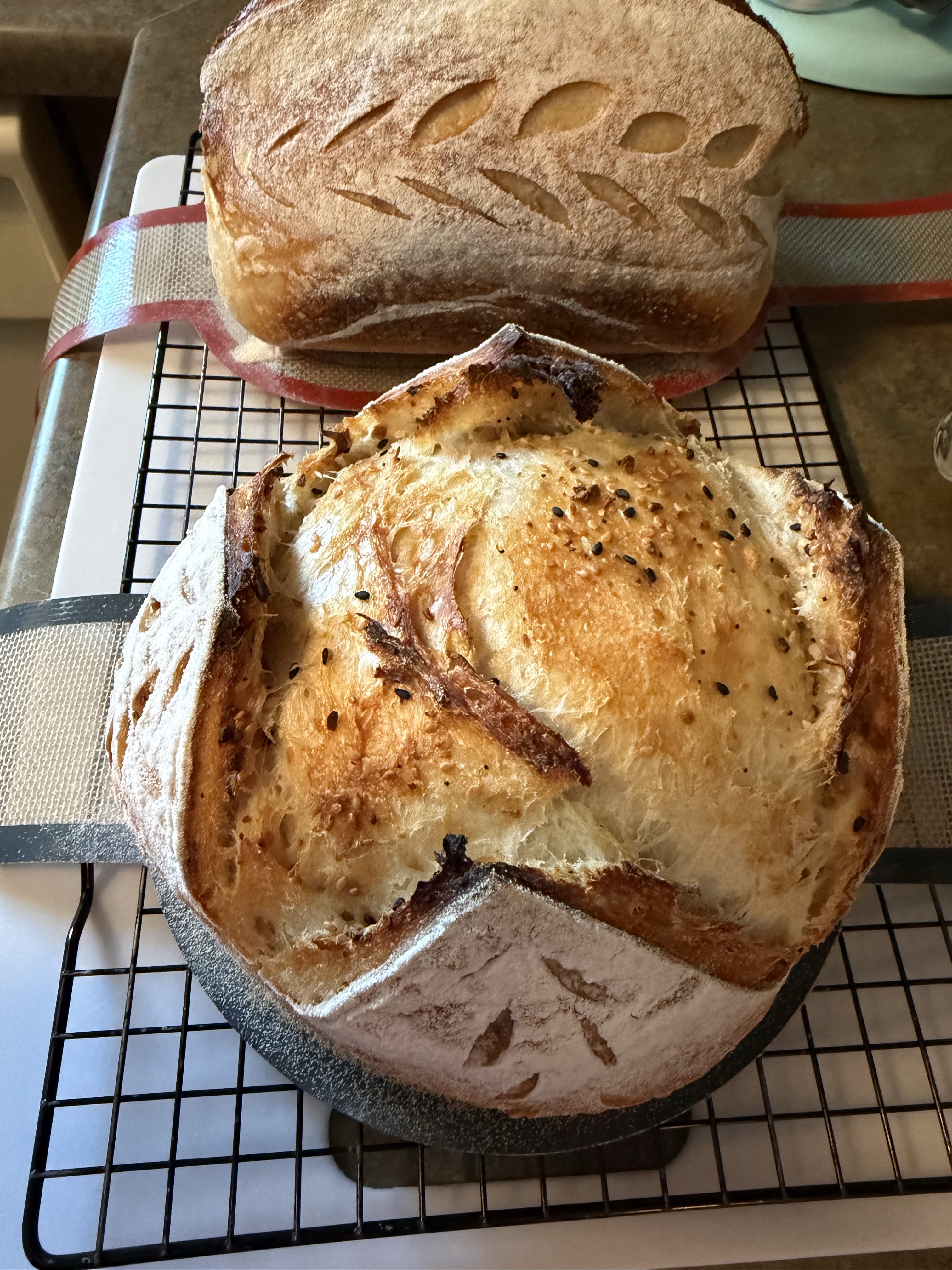 Everything Bagel Loaf