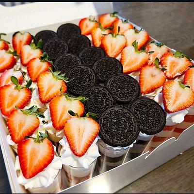 3 Oz Strawberry Cheesecake Shooters