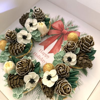 Christmas Wreath Gift Pack of 5 