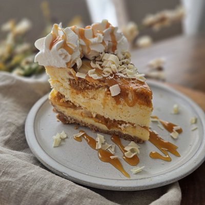 White Chocolate Pumpkin Cheesecake 