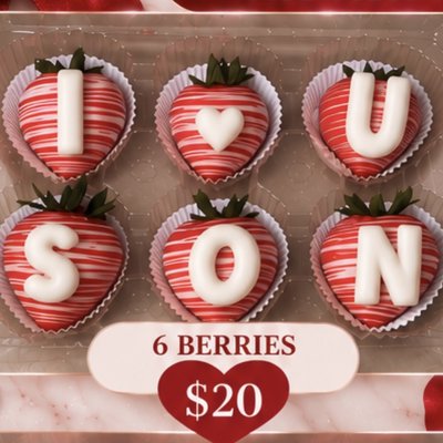     6 Sweetest Day Berries — $20