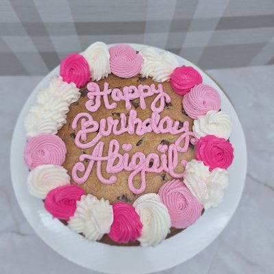 8" Chocolate Chip Cookie Cake 