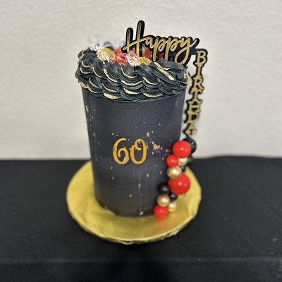 Small 1-tier cake