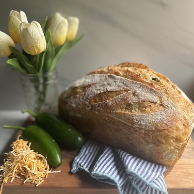 Jalepeno Cheddar Sourdough