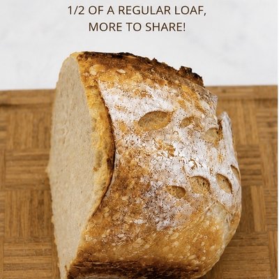 1/2 Loaf Classic Sourdough 