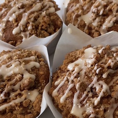 Cinnamon Apple Cider Muffins (4 Pack)