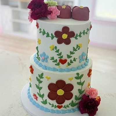 45-50 Servings (2 Tier cake)