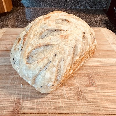 Everything Bagel Sourdough Loaf