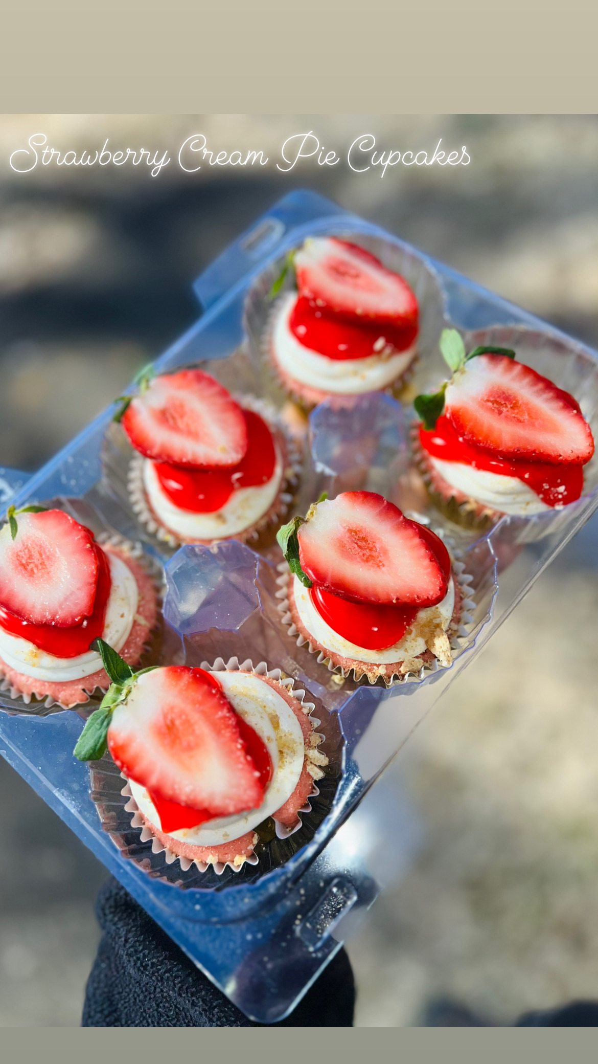 Strawberry Shortcake Cupcakes 