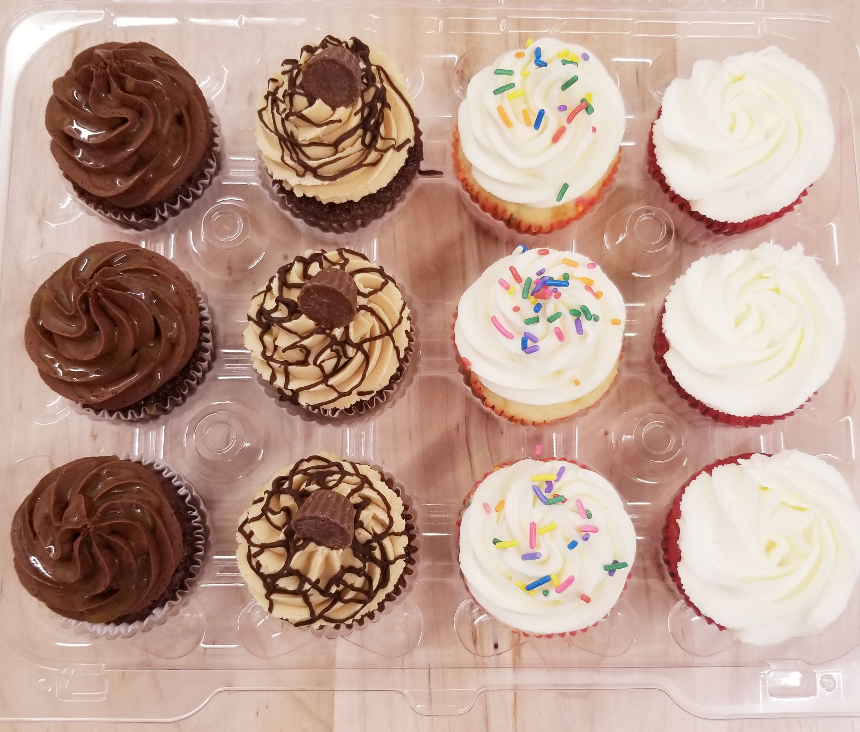 Variety Pack Cupcakes - Assorted (Nut Free)