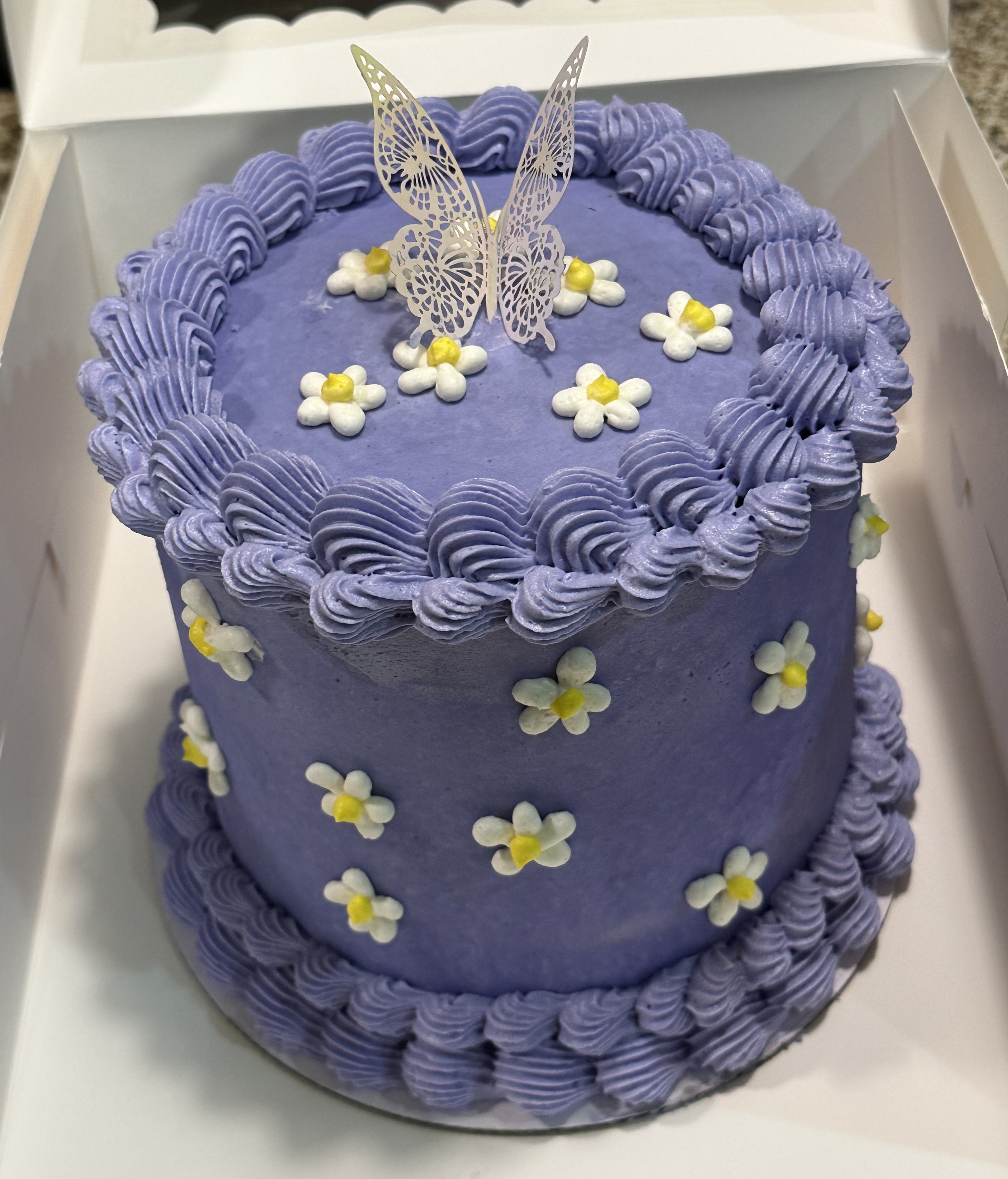 8” Cake (24 Servings)