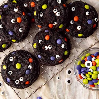 Spooky Monster Halloween Cookies