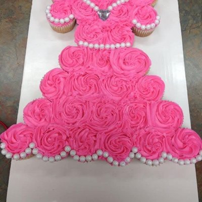 Dress Made Of Cupcakes 