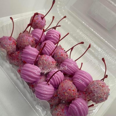 Medium Tray Candied Cherries 