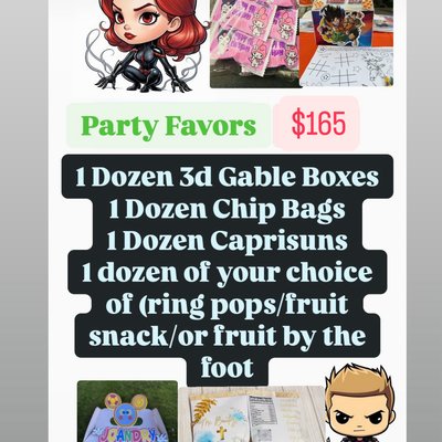 Party Favor Package